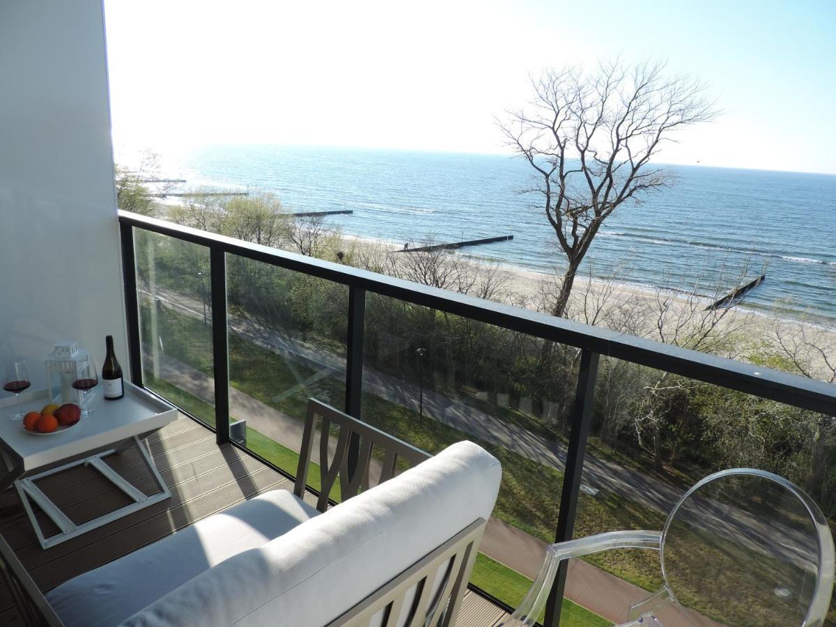 Apartament 514 Seaside Z Widokiem Na Morze Kołobrzeg Exterior foto